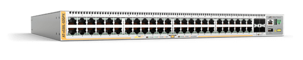 Allied Telesis AT-x530L-52GPX-50 Managed L3 Gigabit Ethernet (10/100/1000) Power over Ethernet (PoE) Grijs (AT-X530L-52GPX-50) thumbnail