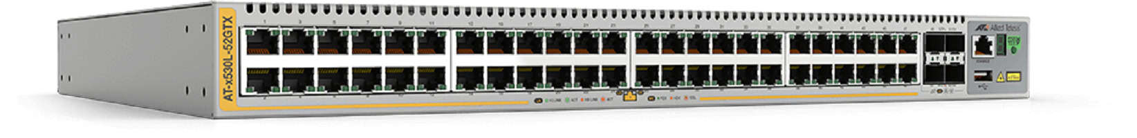 Allied Telesis AT-x530L-52GTX-50 Managed L3 Gigabit Ethernet (10/100/1000) Grijs (AT-X530L-52GTX-50) thumbnail