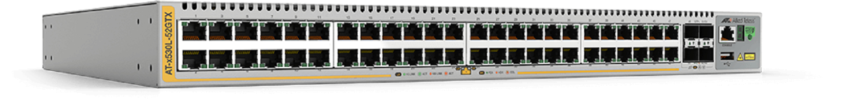 Allied Telesis AT-x530L-52GTX-50 Managed L3 Gigabit Ethernet (10/100/1000) Grijs (AT-X530L-52GTX-50) thumbnail