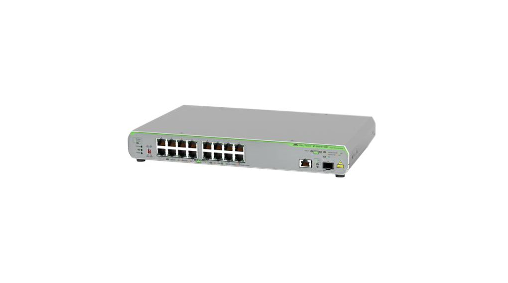 Allied Telesis AT-GS910/18XST-50 netwerk-switch Unmanaged 10G Ethernet (100/1000/10000) Grijs (GS910/18XST-50) thumbnail