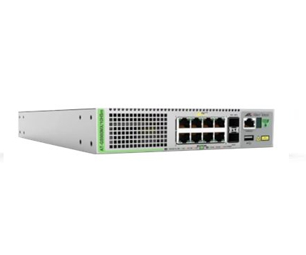 Allied Telesis AT-GS980MX/10HSM-50 netwerk-switch Managed L3 5G Ethernet (100/1000/5000) Power over Ethernet (PoE) Grijs (GS980MX/10HSM-50) thumbnail