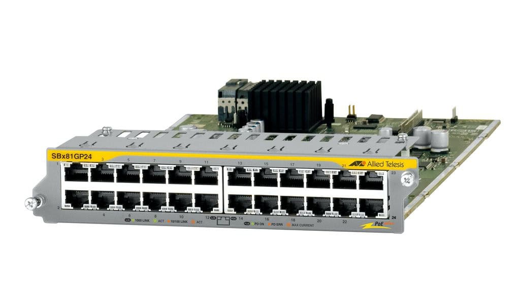 Allied Telesis AT-SBX81GP24-B05 network switch module Gigabit Ethernet (SBX81GP24-B05) thumbnail