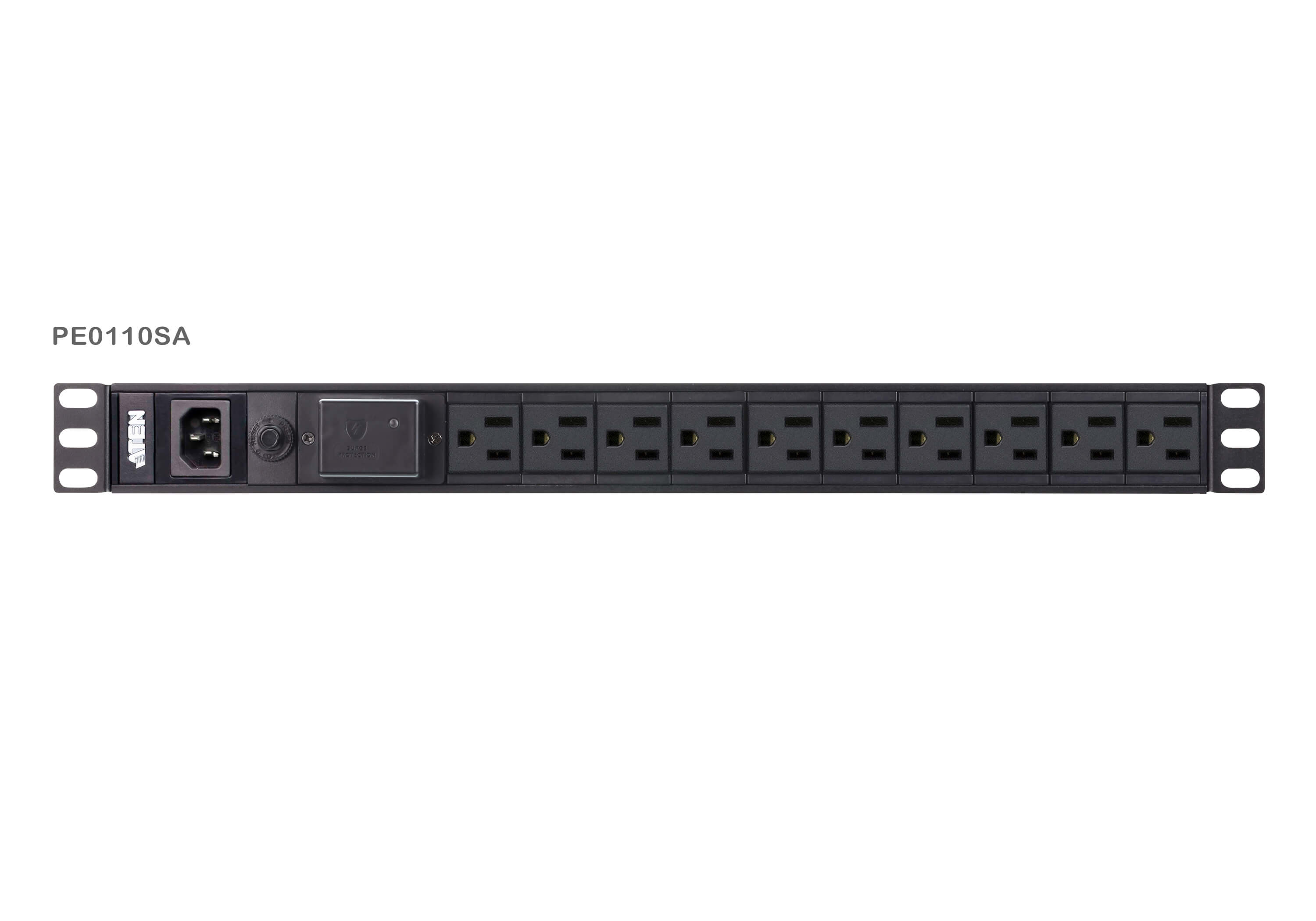 ATEN Standaard 1U PDU met overspanningsbeveiliging (PE0110SG-AT-G) thumbnail
