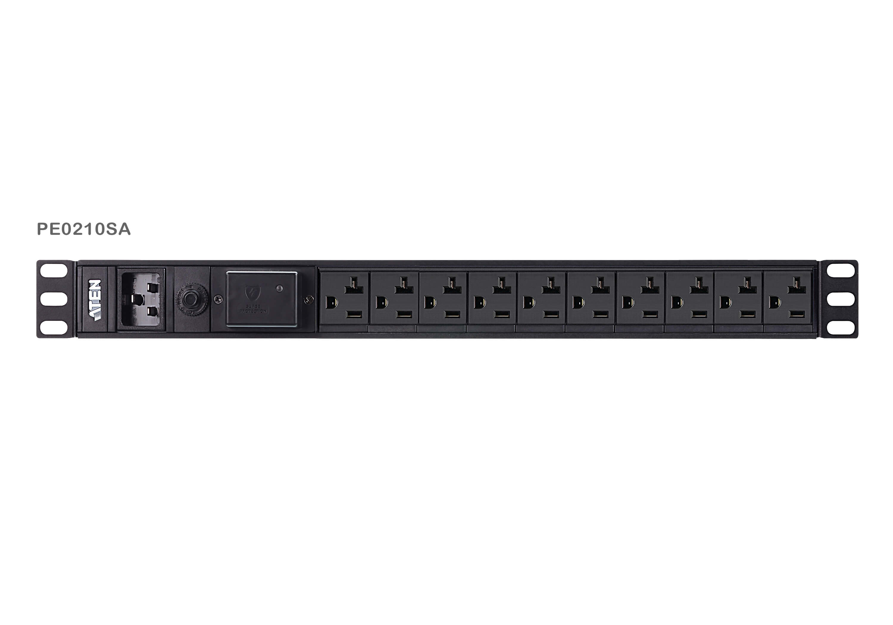 ATEN Standaard 1U PDU met overspanningsbeveiliging (PE0210SG-AT-G) thumbnail
