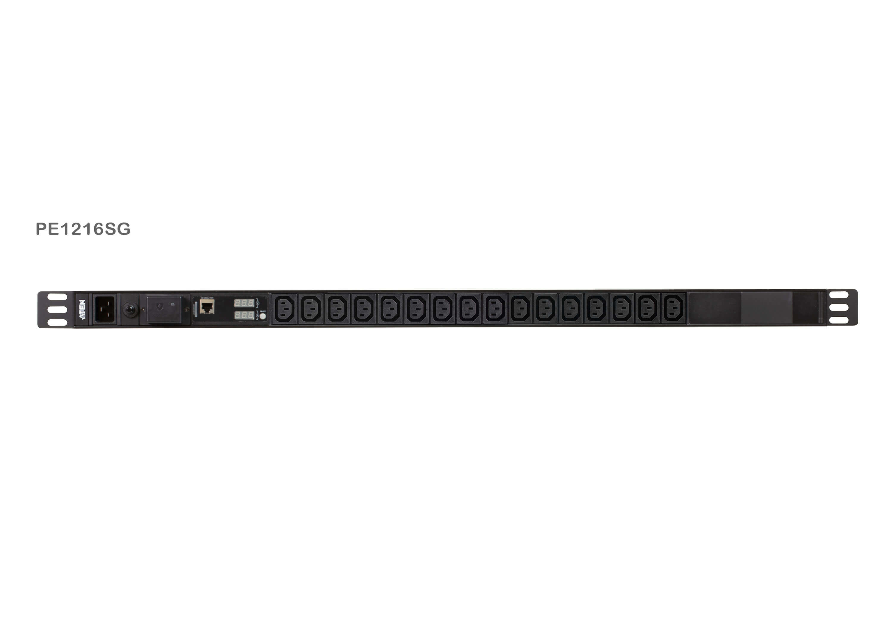 ATEN Basis 0U PDU met meter en piekbescherming (PE1216SG-AT-G) thumbnail