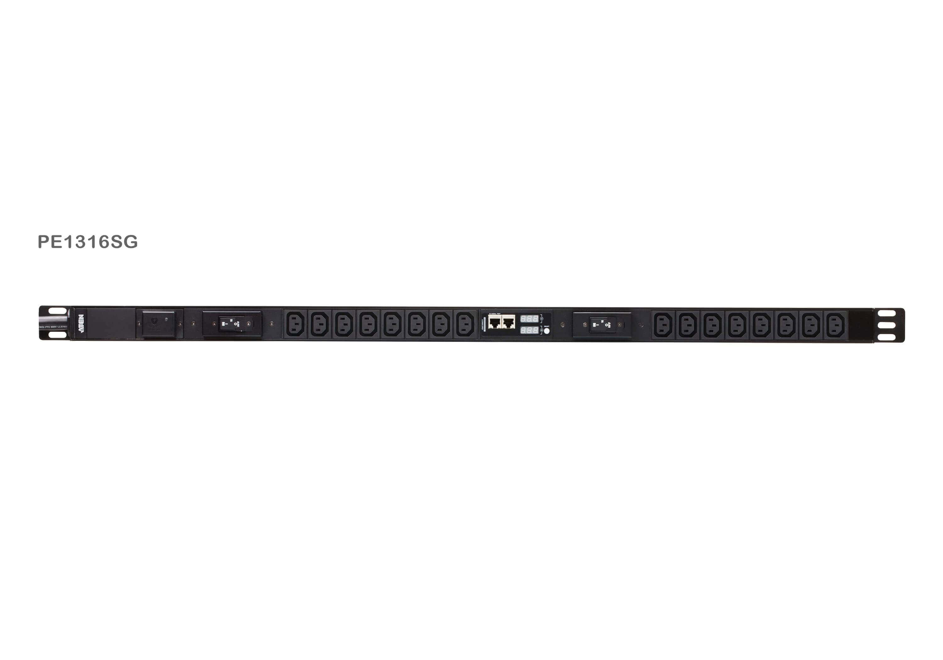 ATEN Basis 0U PDU met meter en piekbescherming (PE1316SG-AT) thumbnail