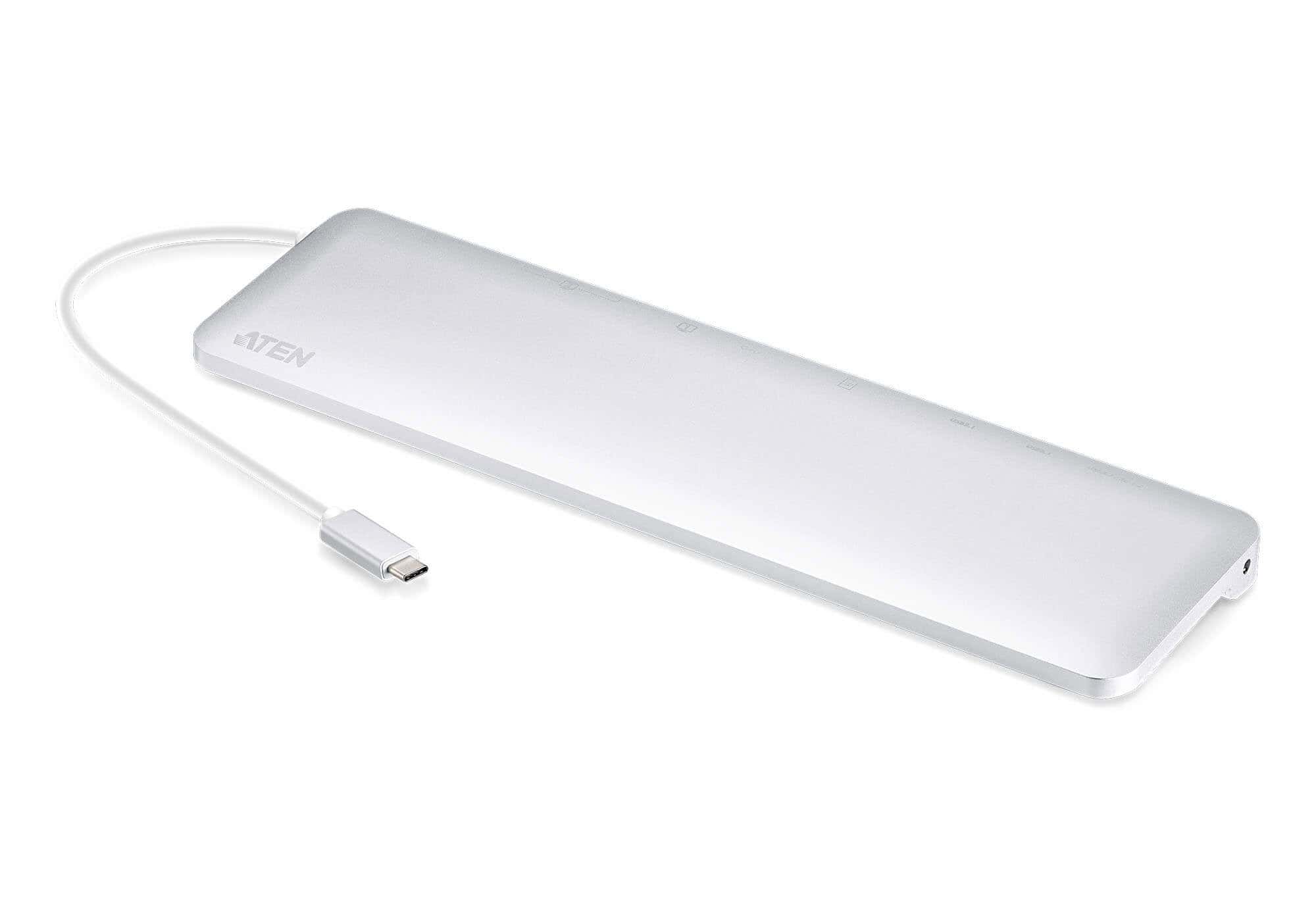 ATEN USB-C Multiport Dock met Power Pass-Through (UH3234-AT) thumbnail