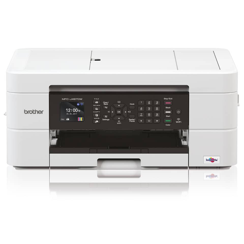 Brother MFC-J497DW multifunctionele printer Inkjet A4 6000 x 1200 DPI 27 ppm Wifi (MFC-J497DW) thumbnail