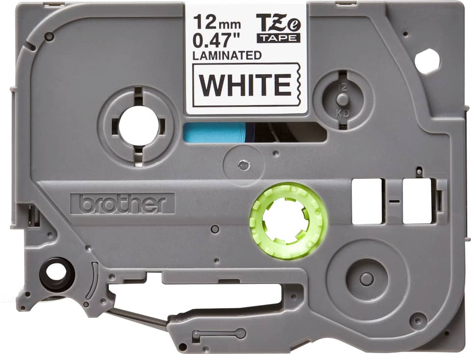 Brother TZe231 labelprinter-tape Zwart op wit TZe (TZE-231) thumbnail