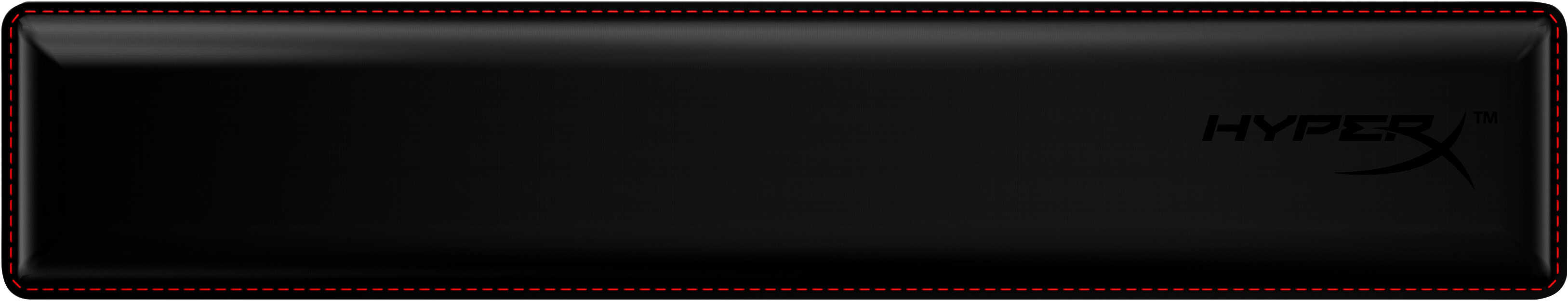 HyperX polssteun - toetsenbord - fullsize (4P5P0AA) thumbnail