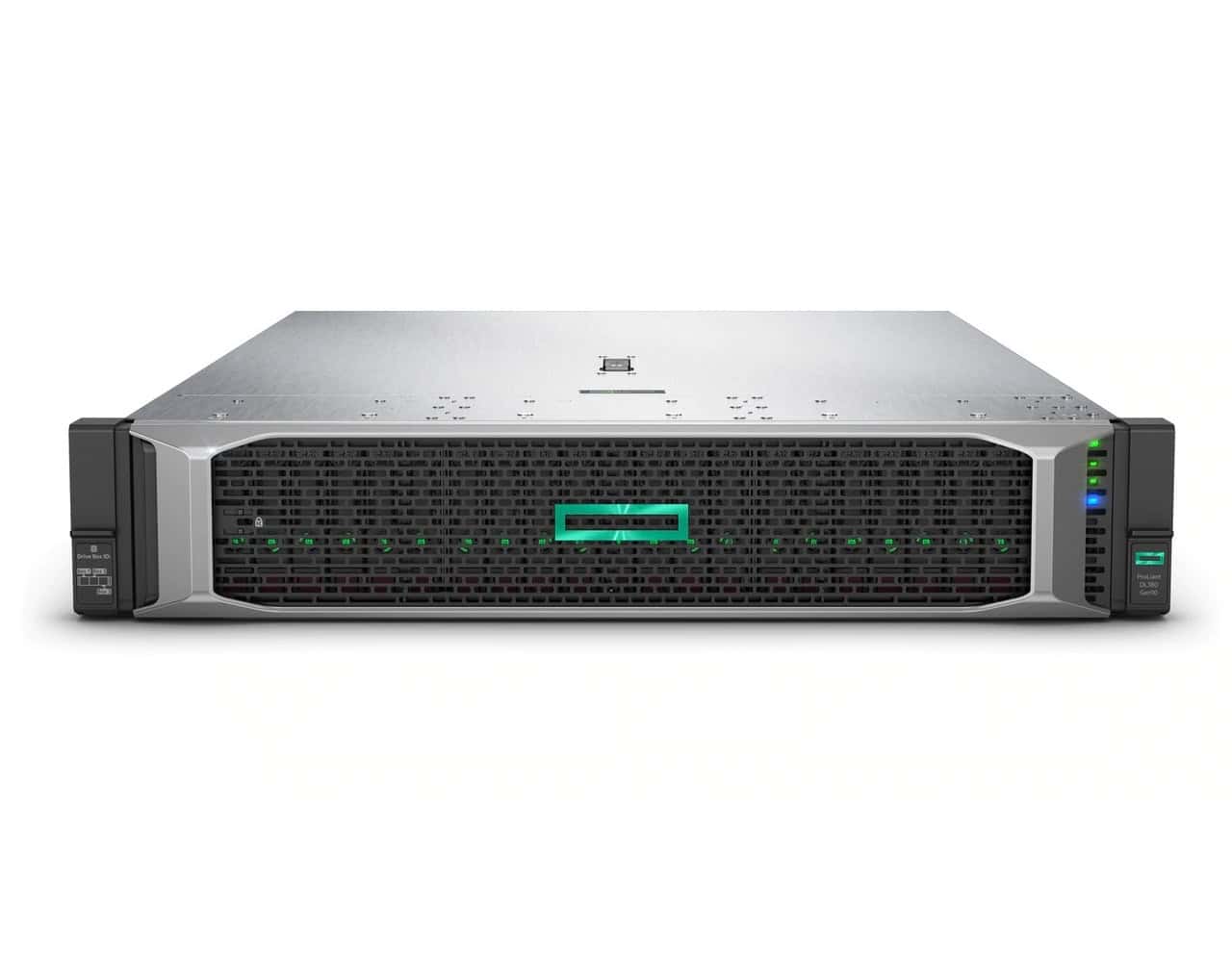 HPE ProLiant DL380 Gen10 6230 8SFF PERF WW server Rack (2U) Intel® Xeon® Gold 2,1 GHz 64 GB DDR4-SDRAM 1600 W (P02466-B21) thumbnail HPE ProLiant DL380 Gen10 6230 8SFF PERF WW server Rack (2U) Intel® Xeon® Gold 2,1 GHz 64 GB DDR4-SDRAM 1600 W (P02466-B21) thumbnail
