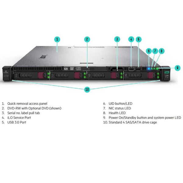 HPE ProLiant DL325 Gen10 Plus 24SFF NVMe U.3 Configure-to-order Server (P15735-B21) thumbnail