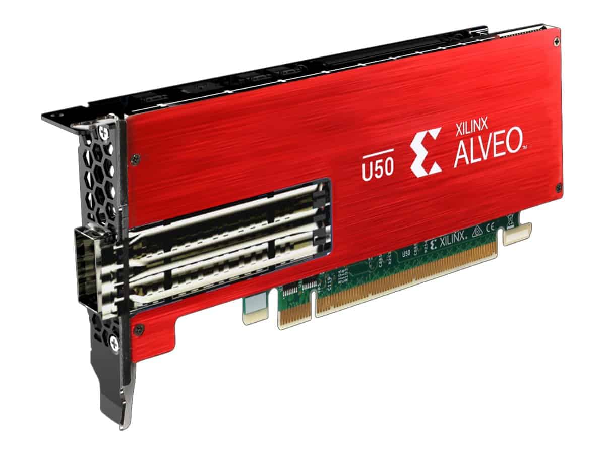 HP Xilinx Alveo U50 Accelerator (R4B02A) thumbnail