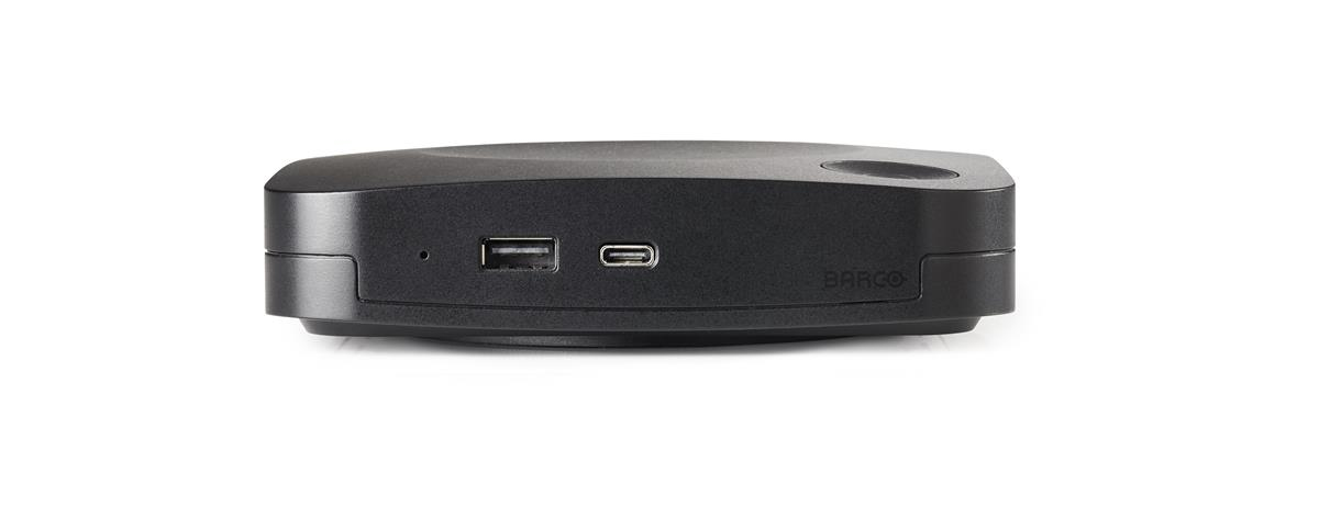 Barco ClickShare CX-20 Gen 2 drahtloses Konferenzsystem (4K UHD, USB-C, USB-A, HDMI, Airplay, LAN, WLAN, inkl. 1 Button) (ander aanzicht)