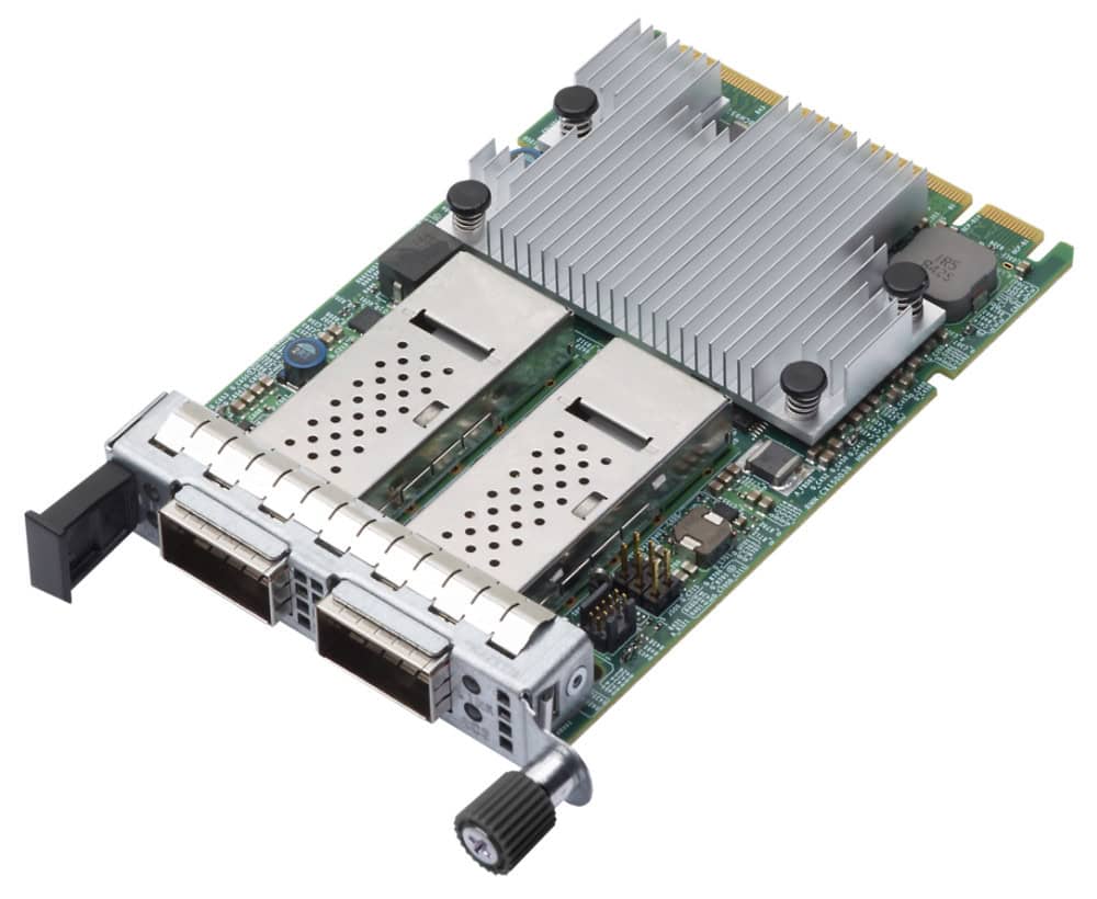 Lenovo ThinkSystem Broadcom 57508 100GbE QSFP56 2-port PCIe 4 Ethernet Adapter (4XC7A08297) thumbnail