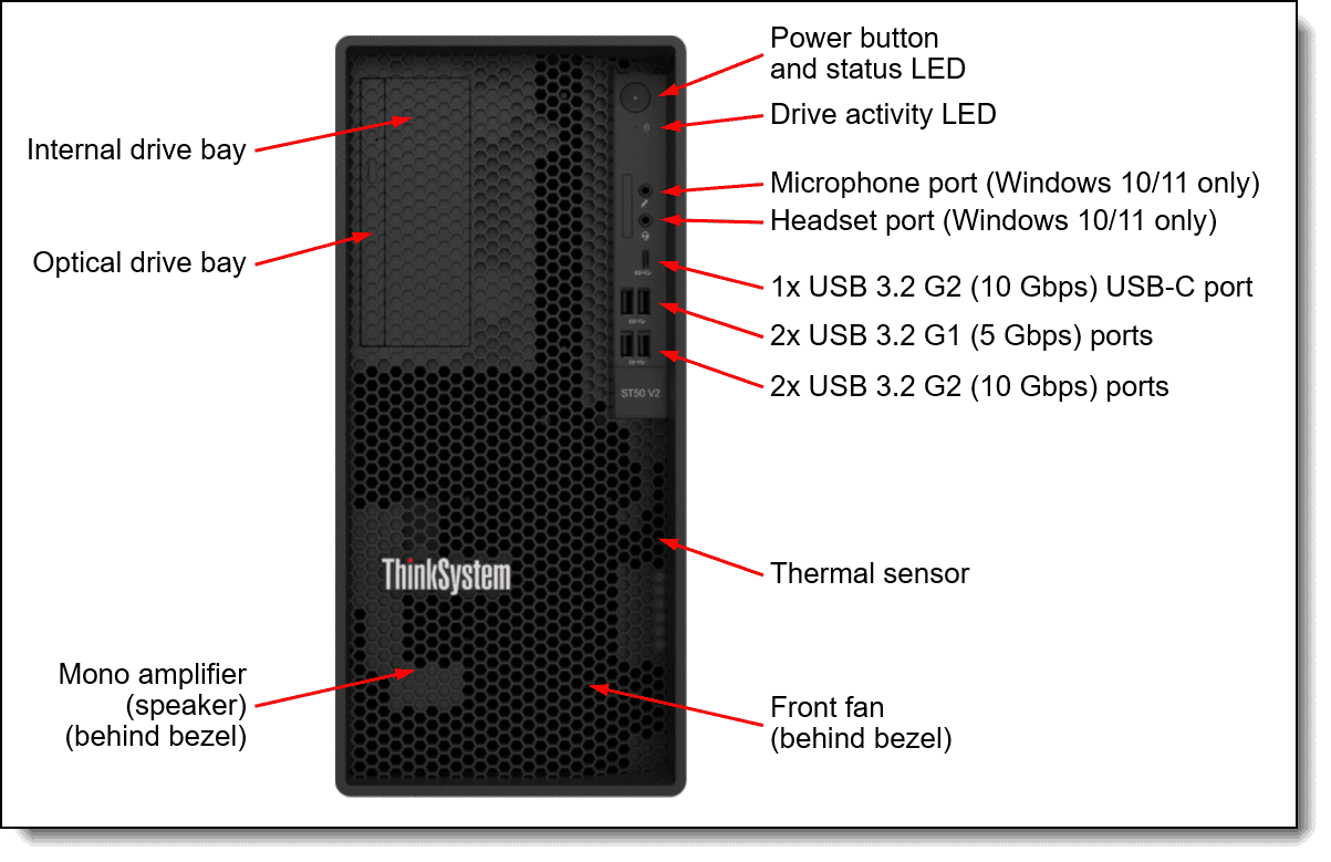 Lenovo ThinkSystem ST50 V2 E-2356G 16GB (7D8JA03FEA) thumbnail