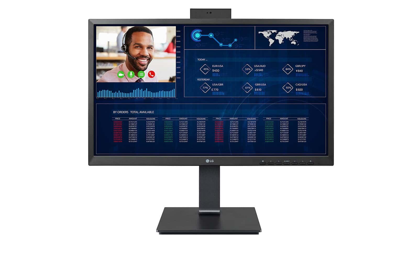 LG 24CQ651W-BP Intel® Pentium® N6005 60,5 cm (23.8") 1920 x 1080 Pixels Alles-in-één-pc 8 GB DDR4-SDRAM 256 GB SSD Windows 10 IoT Enterprise Wi-Fi 6 (802.11ax) Zwart (24CQ651W-BP.AEU) thumbnail