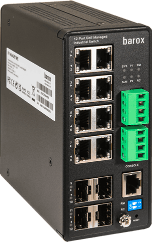 BAROX Switch für Hutschienenmontage, (RY-804GBTME) thumbnail