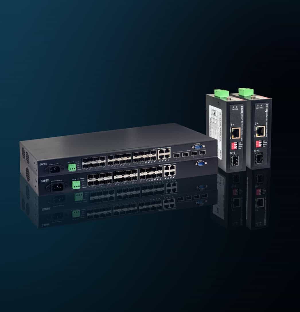 barox Switch 4-Port 4X10/100/1000TX, RJ45, 24x100/1000FX (RY-LGSO25-24) thumbnail