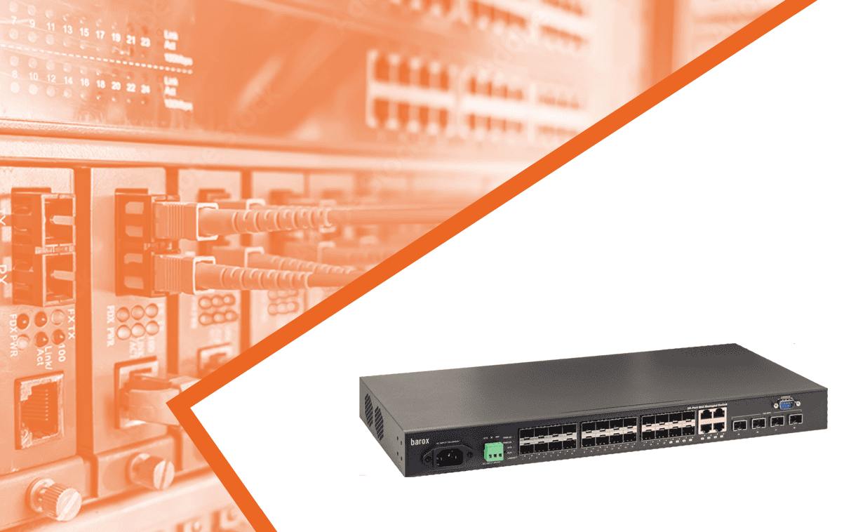 barox Switch 24-Port 10/100/1000SFP 4x SFP Management (RY-LGSO25-28) thumbnail