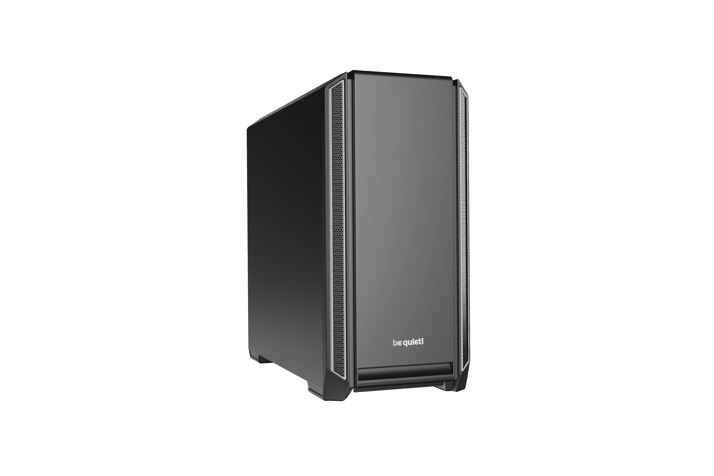 be quiet! Silent Base 601 Midi Tower Zwart, Zilver (BG027) thumbnail