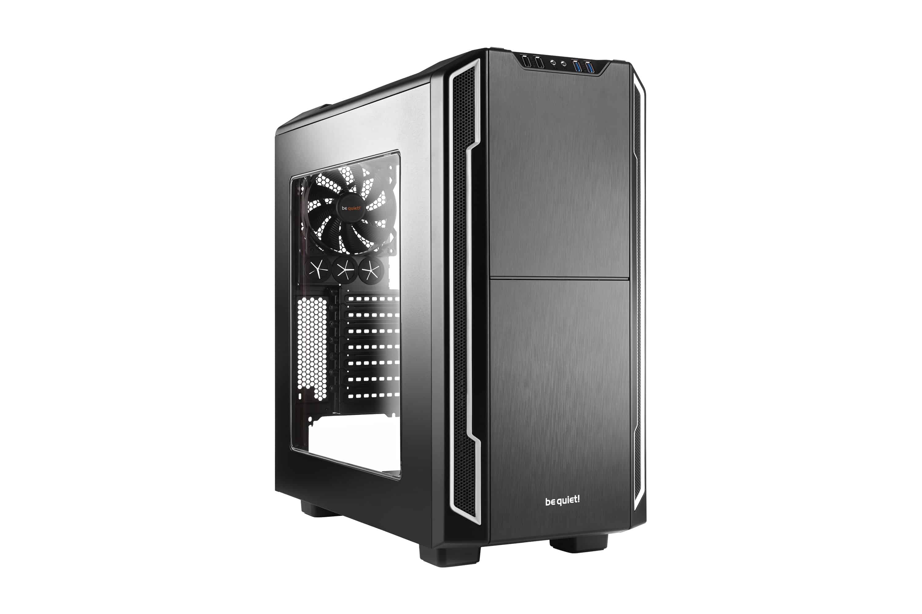 be quiet! Silent Base 600 Midi Tower Zwart, Zilver (BGW07) thumbnail