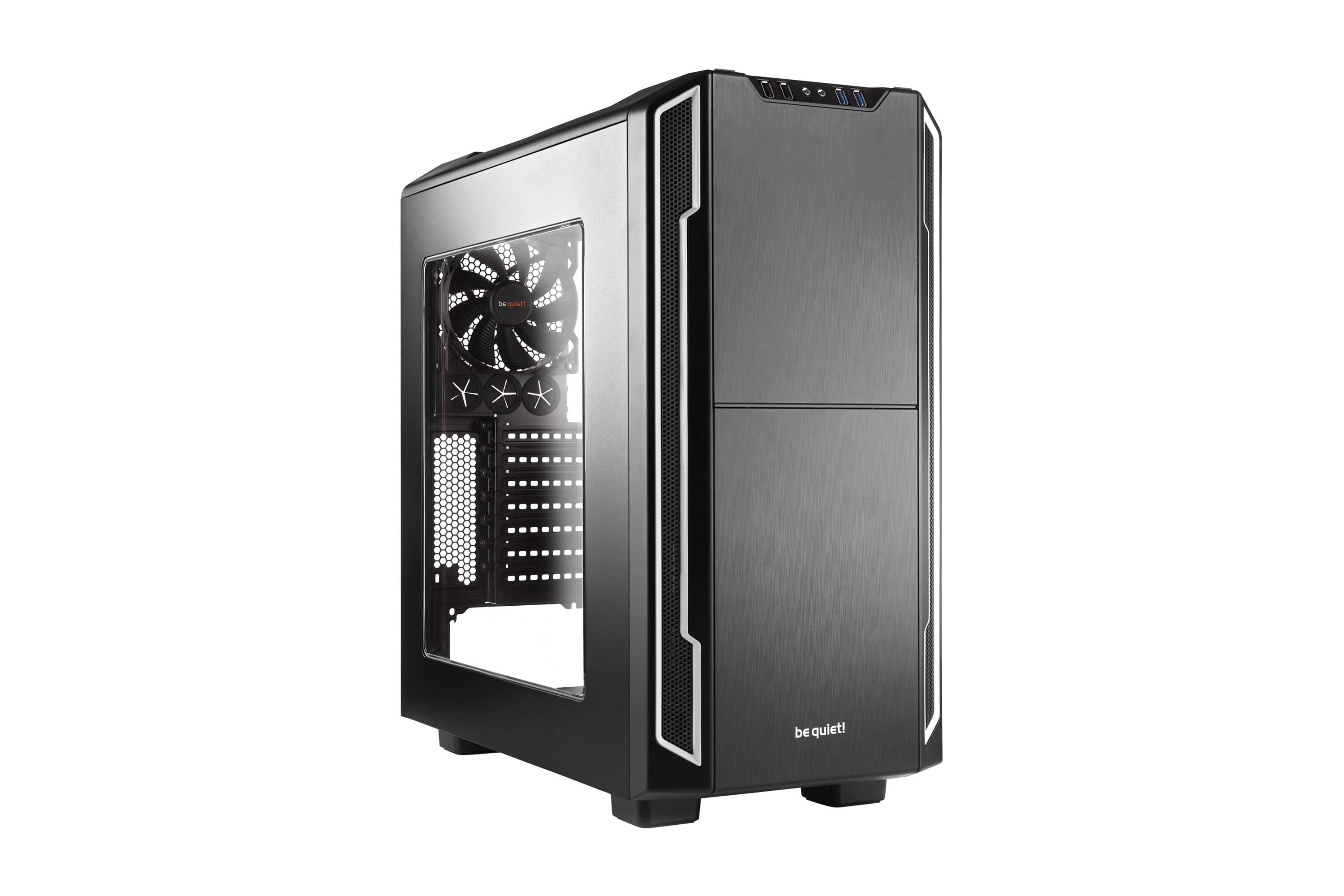 be quiet! Silent Base 600 Midi Tower Zwart, Zilver (BGW07) thumbnail