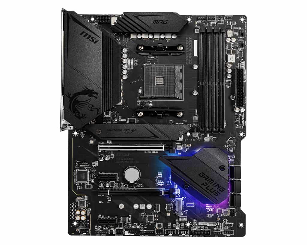 MSI MPG B550 Gaming Plus AMD B550 Socket AM4 ATX (MPG B550GAMINGPLUS) thumbnail