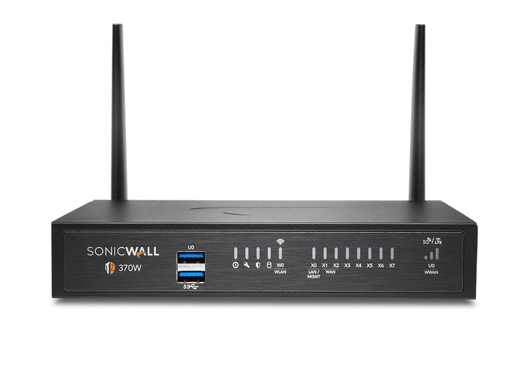 SonicWall TZ370W firewall (hardware) 3000 Mbit/s (02-SSC-6446) thumbnail