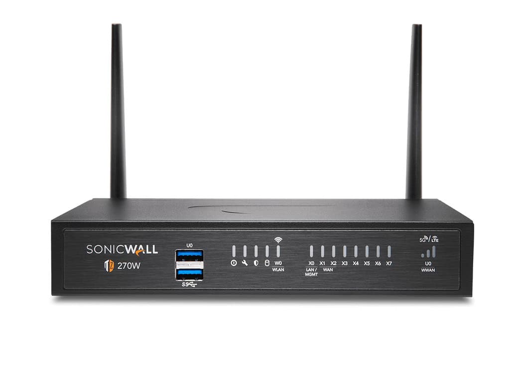 SonicWall TZ270W firewall (hardware) 2000 Mbit/s (02-SSC-6450) thumbnail