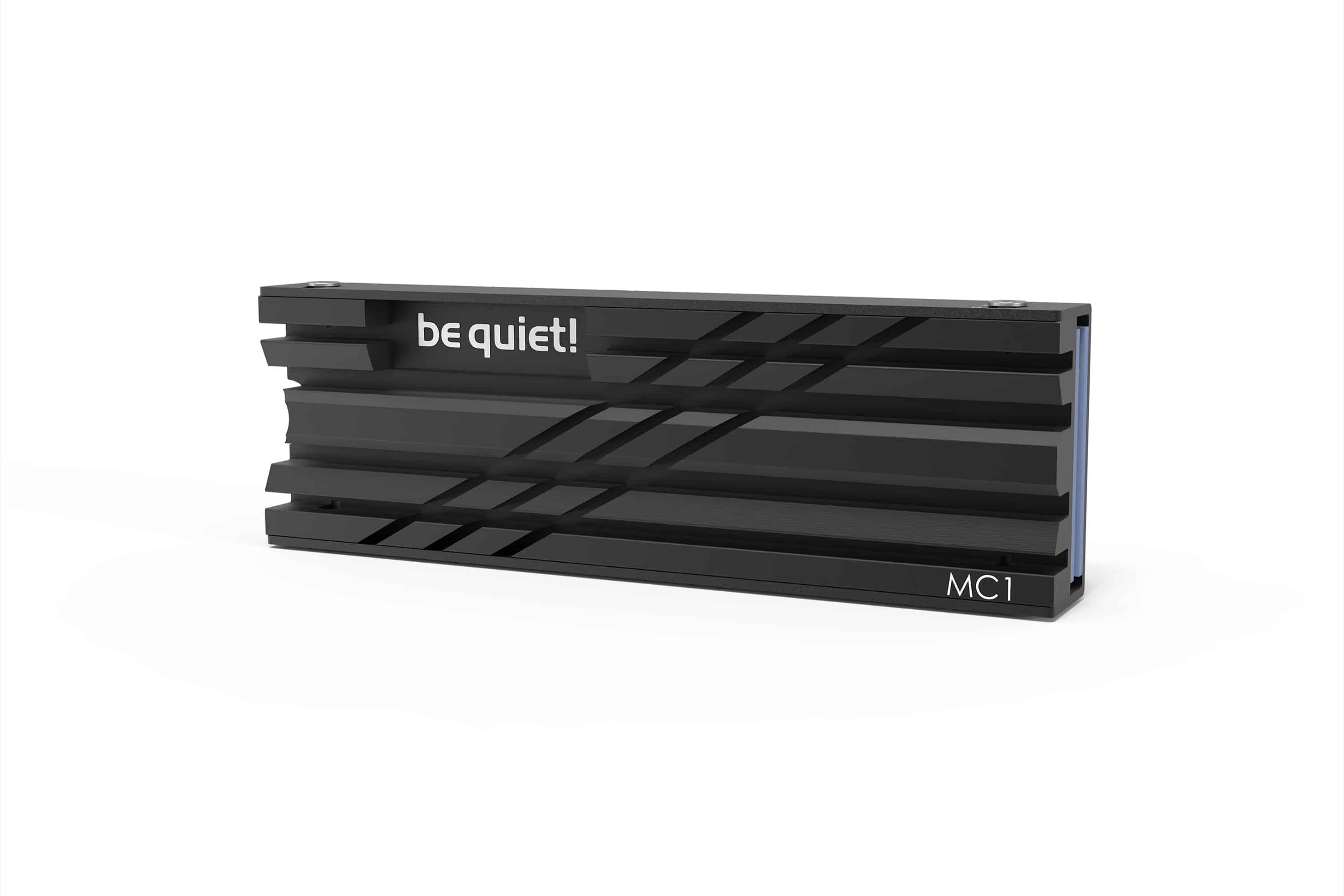 be quiet! MC1 SSD (solid-state drive) Koelplaat/radiatoren Zwart 1 stuk(s) (BZ002) thumbnail