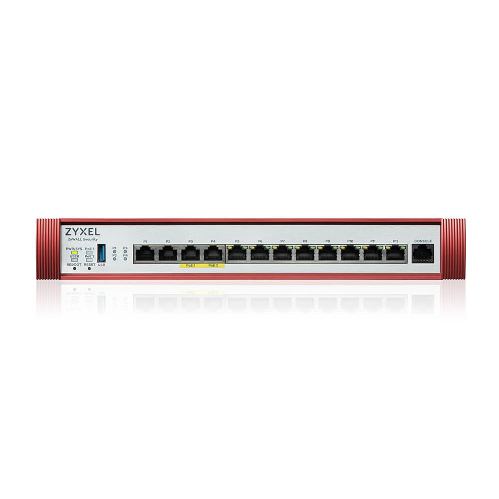 Zyxel USG FLEX 500H firewall (hardware) 10000 Mbit/s (USGFLEX500HEU0101F) thumbnail