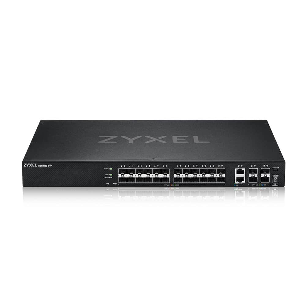Zyxel XGS2220-30F Managed L3 Zwart (XGS2220-30FEU0101F) thumbnail