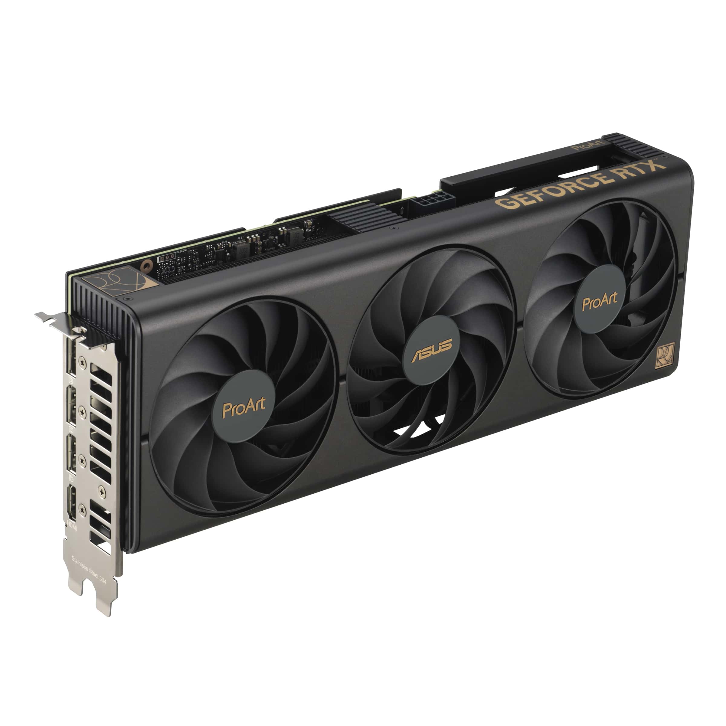 ASUS ProArt-RTX4070-O12G NVIDIA GeForce RTX 4070 12 GB GDDR6X (90YV0J11-M0NA00) thumbnail