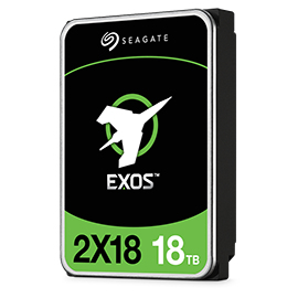 Seagate Exos 2X18 3.5 18 TB SAS (ST18000NM0272) thumbnail