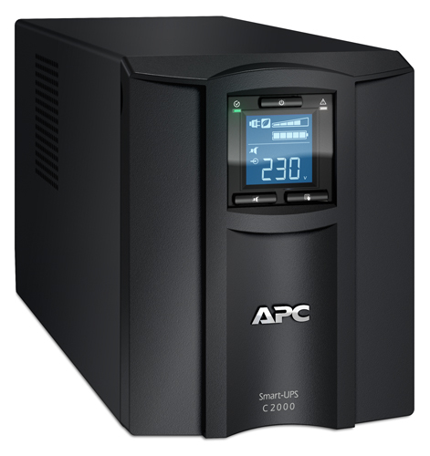 APC Smart-UPS SMC2000I Noodstroomvoeding - 6x C13, 1x C19, USB, 2000VA (SMC2000I) thumbnail