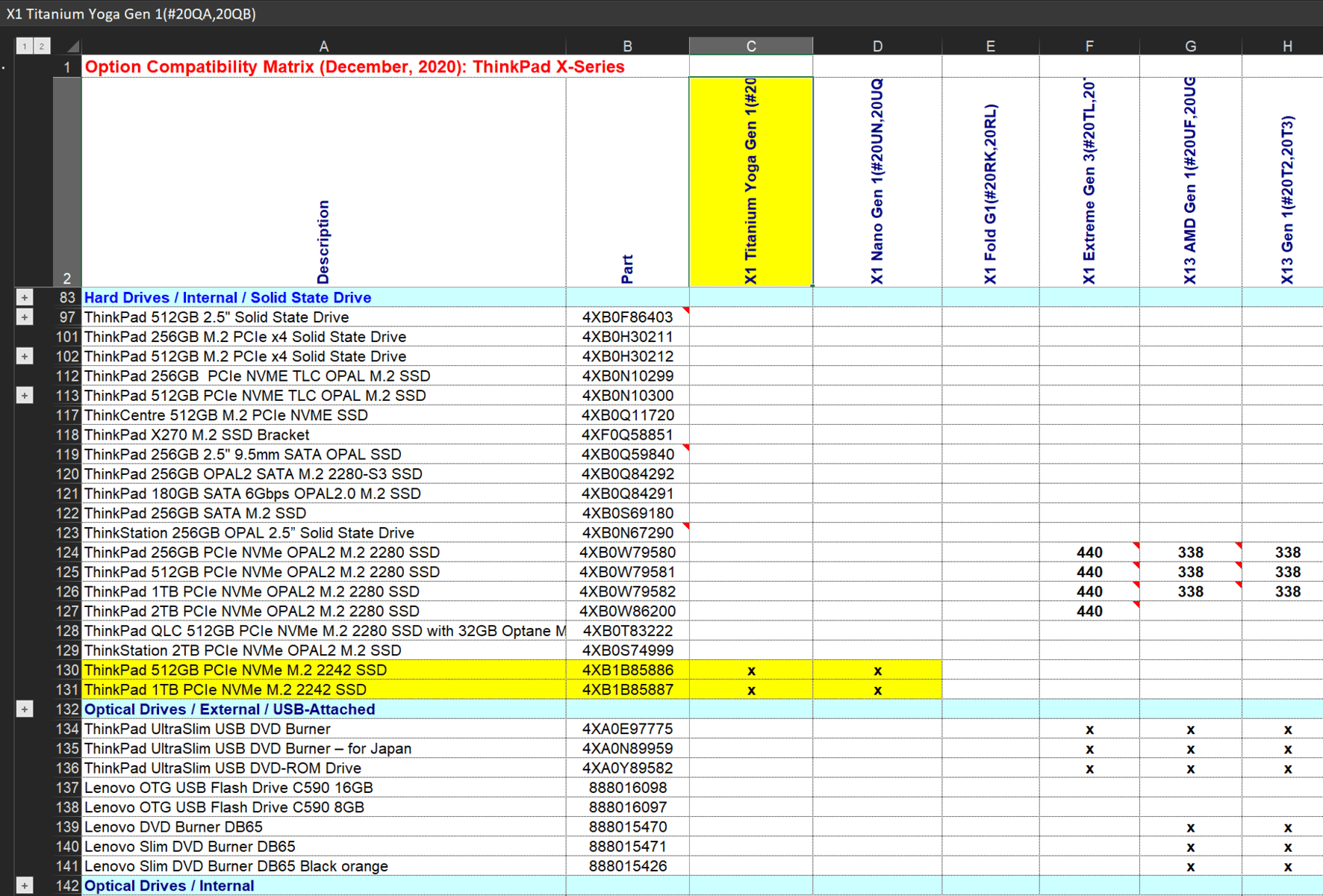 Lenovo SSD   256GB   M.2 2280 - SATA (4XB0S69180) thumbnail