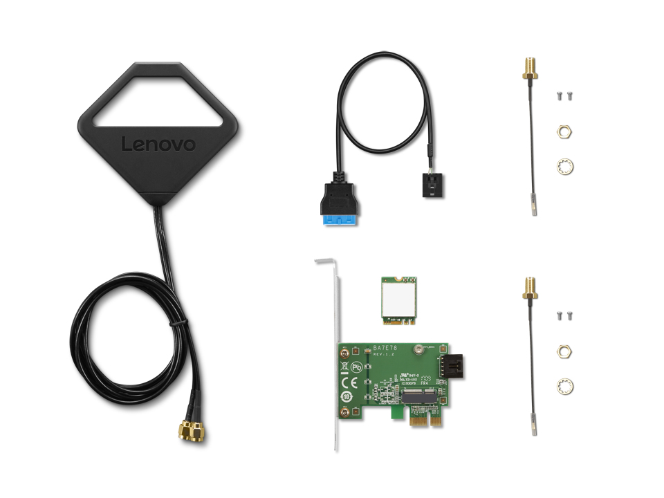 Lenovo 4XC1L37931 netwerkkaart Intern WLAN (4XC1L37931) thumbnail