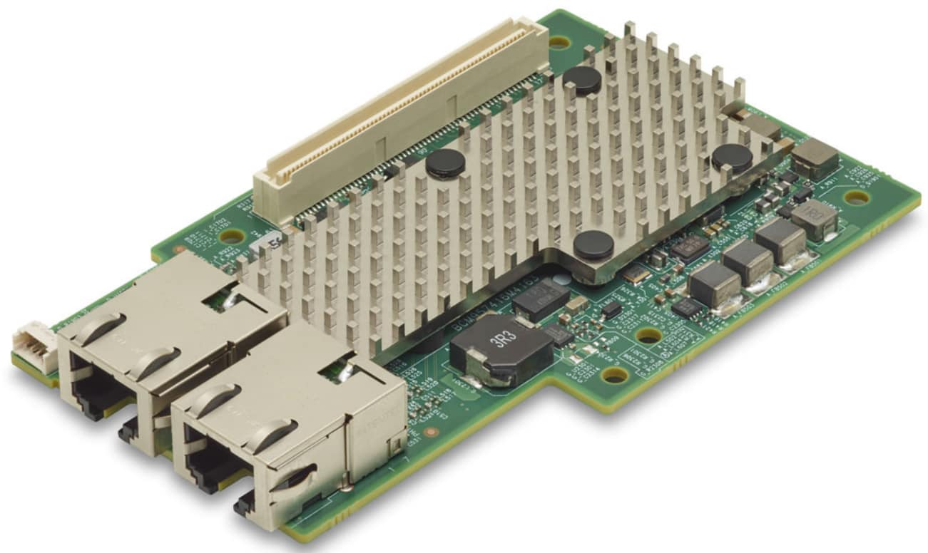 Broadcom NetXtreme-E M210TP 2 x 10GBASE-T RJ45 Intern Ethernet 10000 Mbit/s (BCM957416M4163C) thumbnail