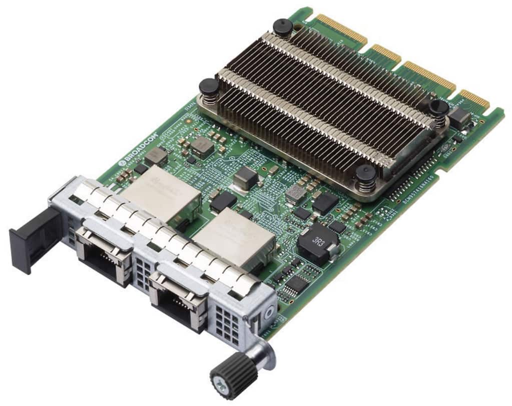 Broadcom NetXtreme N210GBT 2 x 10GBASE-T OCP 3.0 Intern Ethernet 10000 Mbit/s (BCM957416N4160C) thumbnail