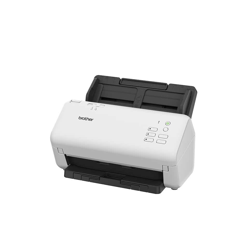 Brother ADS-4300N ADF-scanner 600 x 600 DPI A4 Zwart, Wit (ADS4300NRE1) thumbnail