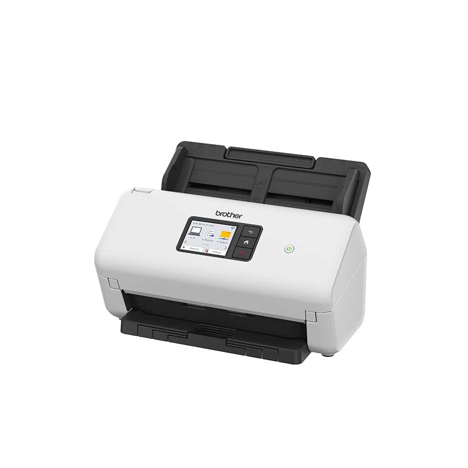 Brother ADS-4500W ADF-scanner 600 x 600 DPI A4 Zwart, Wit (ADS4500WRE1) thumbnail