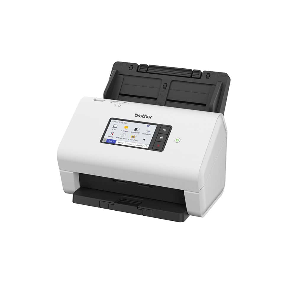 Brother ADS-4900W ADF-scanner 600 x 600 DPI A4 Zwart, Wit (ADS4900WRE1) thumbnail