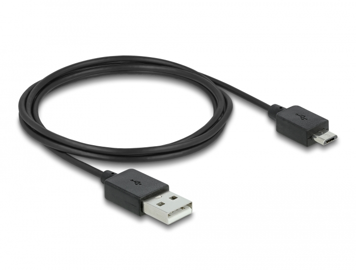 DeLOCK 64212 video kabel adapter 0,18 m HDMI Type A (Standaard) USB Type-C + Micro-USB Zwart (64212) thumbnail