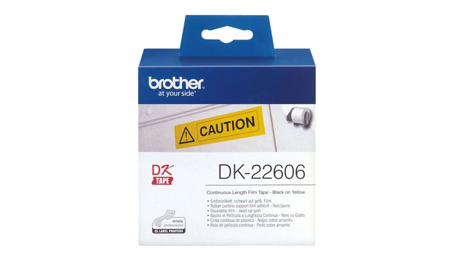 Brother Gele doorlopende filmtape 62 mm (DK-22606) thumbnail