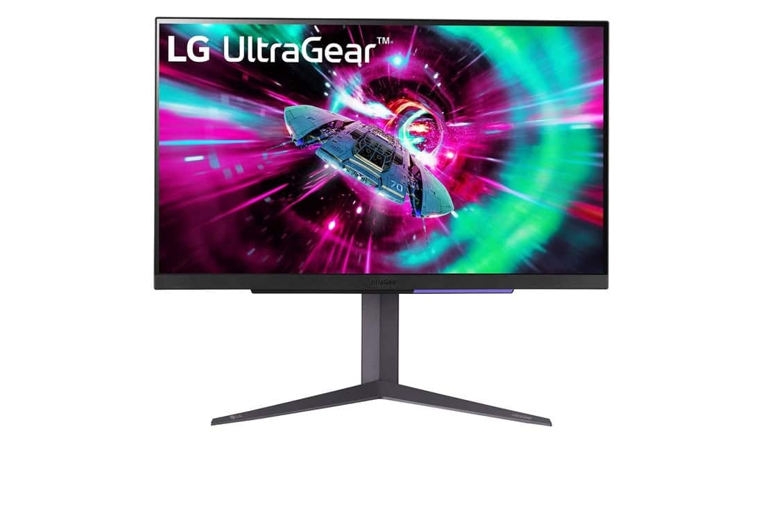 LG 27GR93U-B computer monitor 68,6 cm (27) 3840 x 2160 Pixels 4K Ultra HD Zwart (27GR93U-B) thumbnail