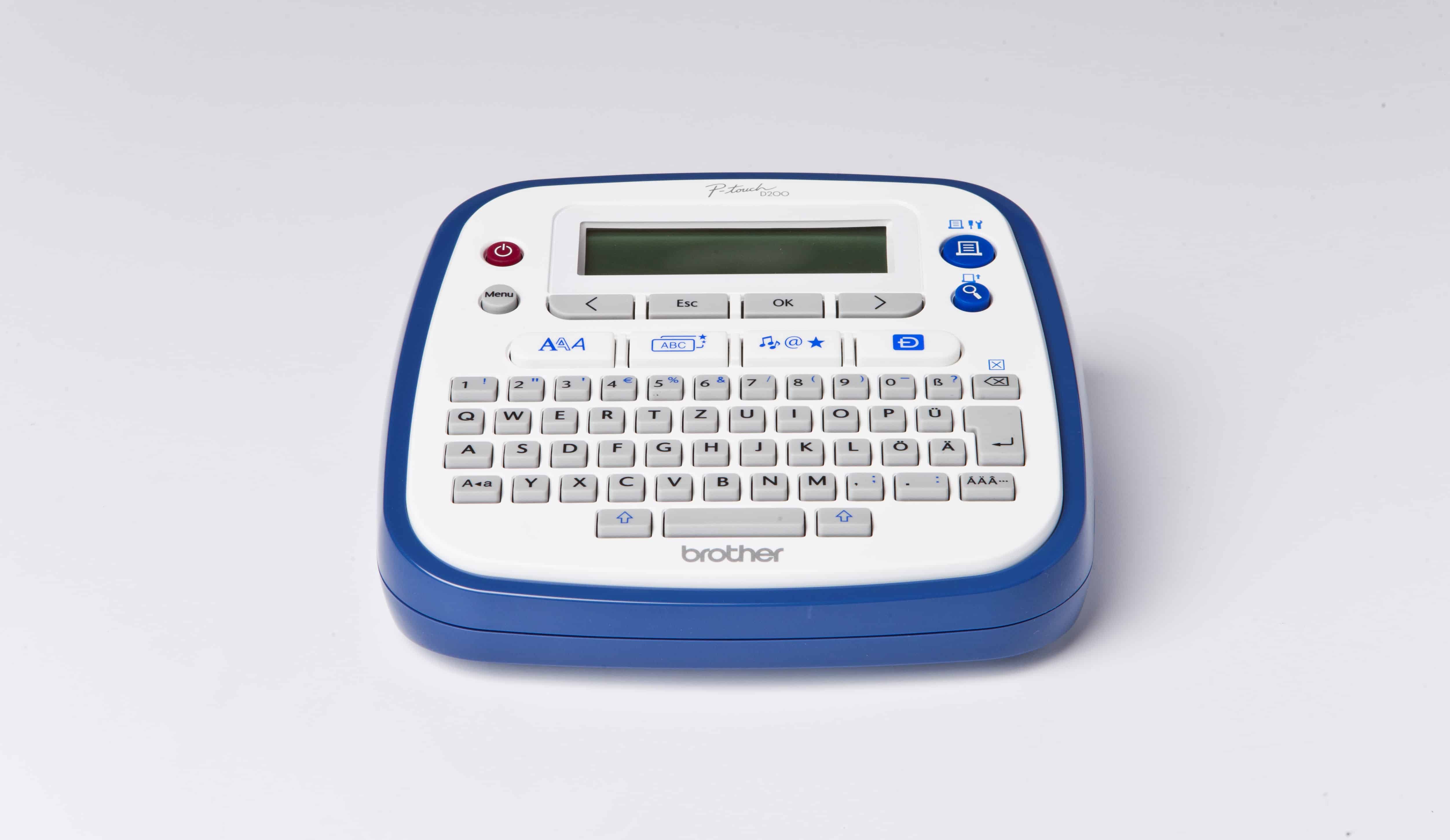 Brother P-touch D200WNVP labelprinter Thermo transfer 180 x 180 DPI 20 mm/sec TZe QWERTY (PTD200BWVPG1) thumbnail