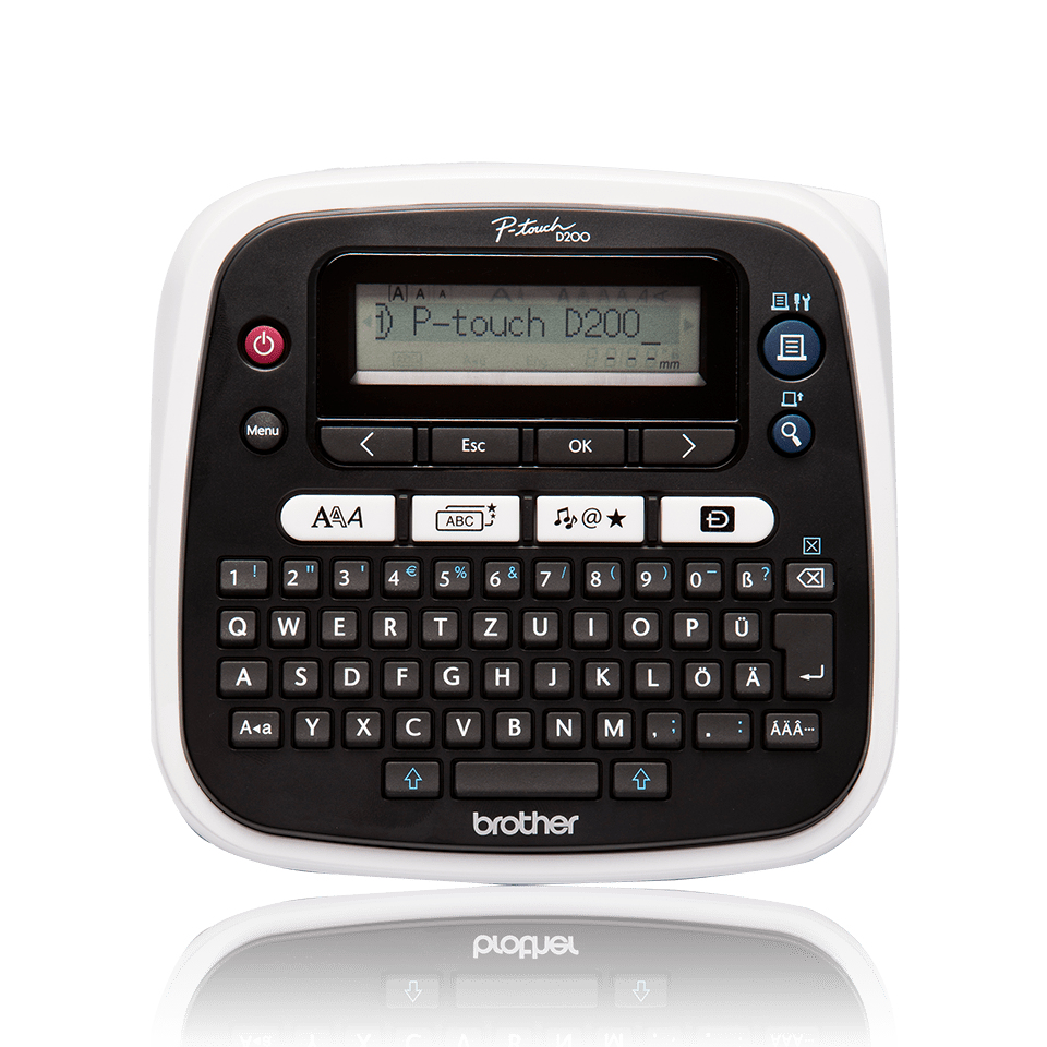 Brother PT-D200BW labelprinter Thermo transfer 180 x 180 DPI 20 mm/sec TZe (PTD200BWZG1) thumbnail