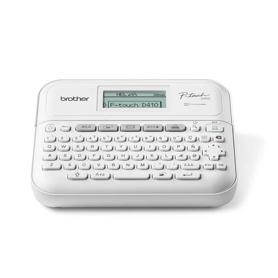 Brother PT-D410VP labelprinter ZINK (Zero-Ink) Bedraad TZe QWERTY (PTD410VPRG1) thumbnail