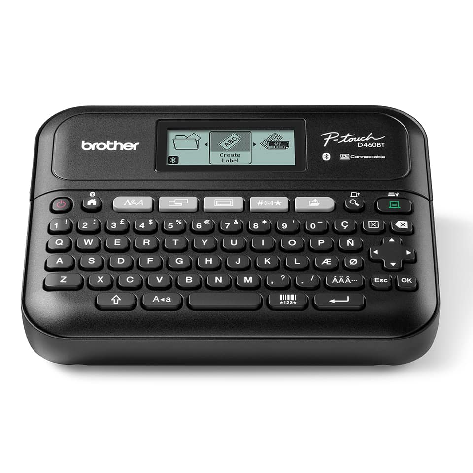 Brother PT-D460BTVPUR1 labelprinter Thermo transfer 180 x 180 DPI Bedraad en draadloos Bluetooth QWERTY (PTD460BTVPUR1) thumbnail Brother PT-D460BTVPUR1 labelprinter Thermo transfer 180 x 180 DPI Bedraad en draadloos Bluetooth QWERTY (PTD460BTVPUR1) thumbnail